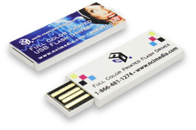 Spectrum™ full color printed promotional USB Flash Drive.