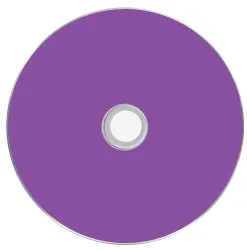 UV Printed Solid Color Disc (100 Pack)
